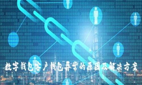 数字钱包客户钱包异常的原因及解决方案